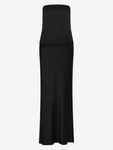 RENEE STRAPLESS MAXI DRESS - BLACK