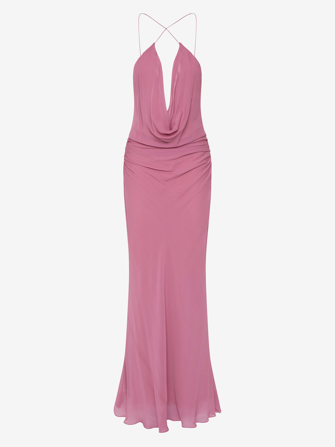 CELIA KEYHOLE MAXI DRESS - ORCHID PINK