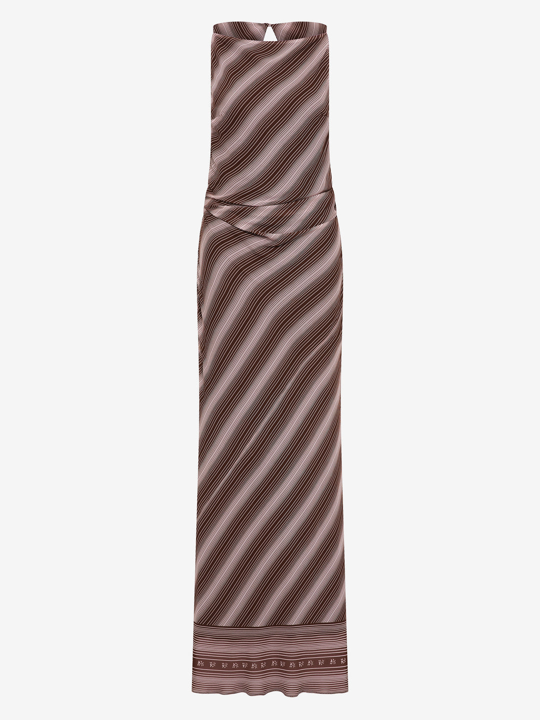 EVELY MAXI DRESS - GEO SCARF PRINT