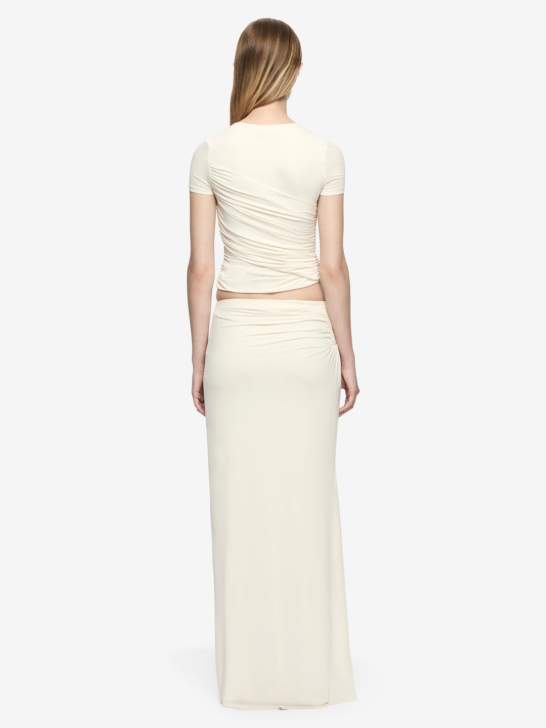 NIKO MAXI SKIRT - VANILLA