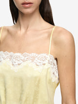 ZANA TOP - LEMON CREAM/IVORY