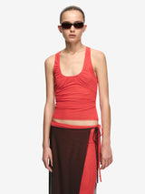 ALYNA RACER TOP - FLAME