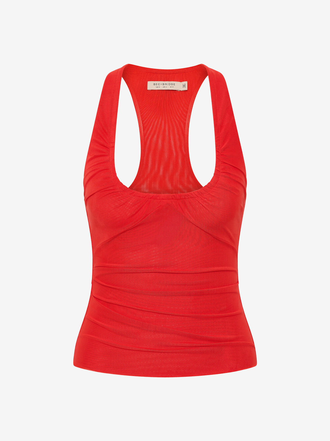 ALYNA RACER TOP - FLAME
