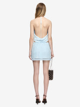 SOLON HALTER TOP - BLUE FROST
