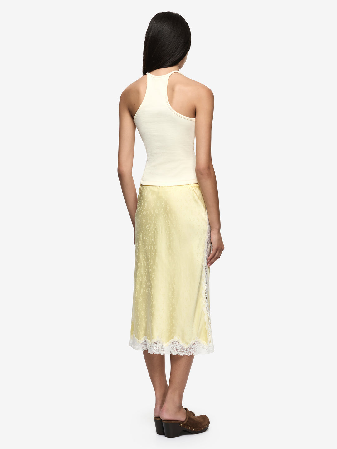 AZURI RACER BACK TOP - WHITE