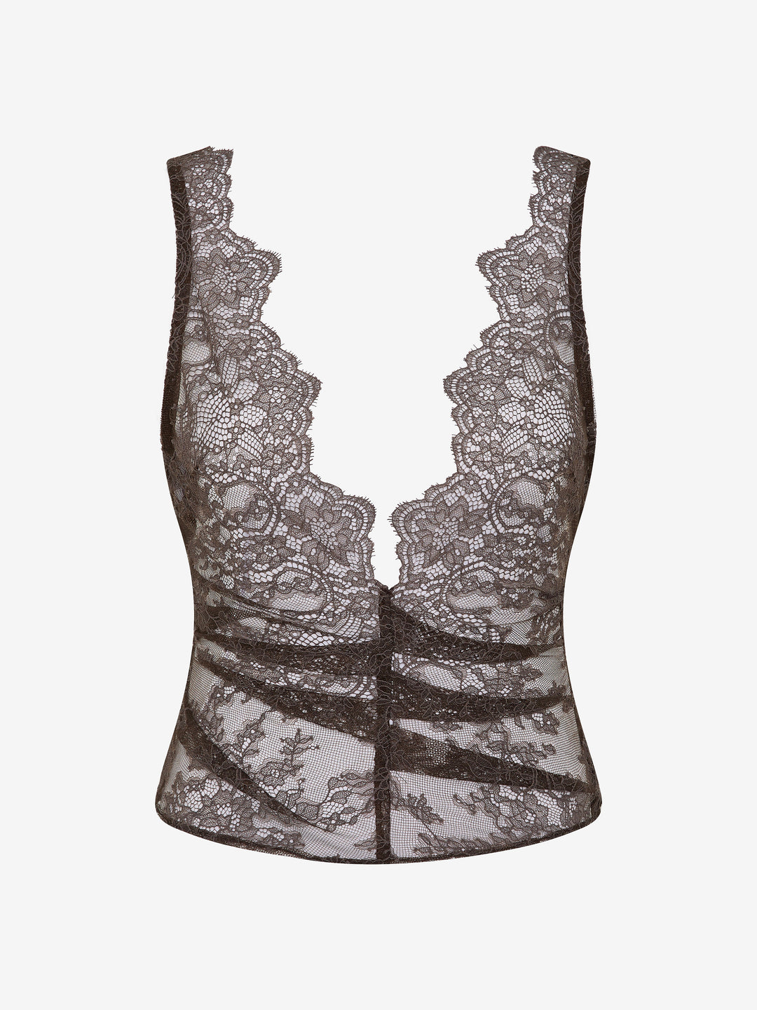 MARIKA TOP - COFFEE