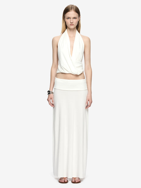 XENNA MAXI SKIRT - IVORY