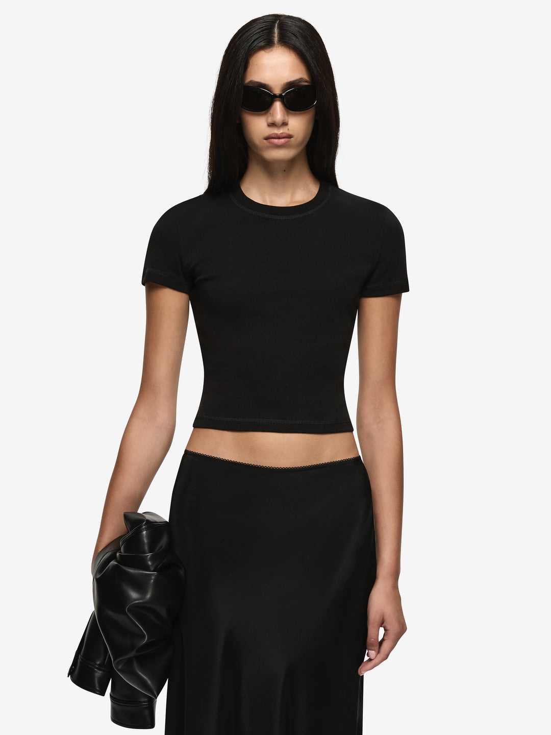 MAISON MIDI SKIRT - BLACK/BLACK