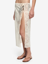 MARIETTA MIDI SKIRT - CREAM