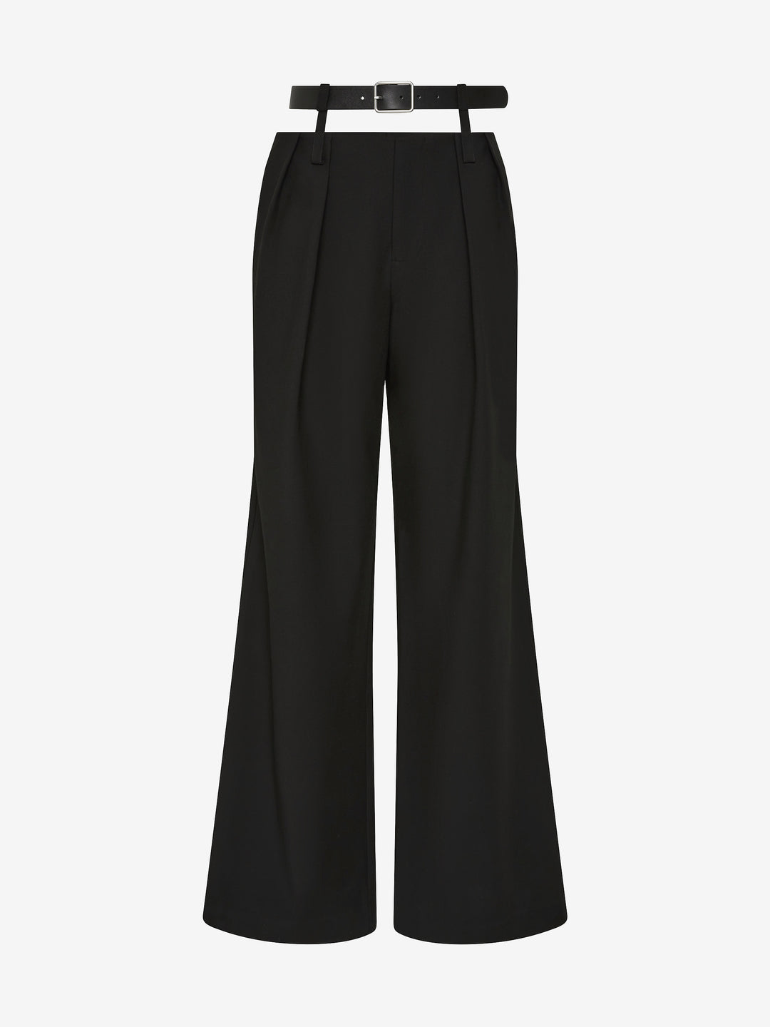 HENLEY BELT PANT - BLACK