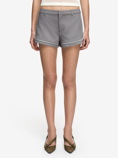 ZYLAN SHORT  - GRANITE/PALE GREY