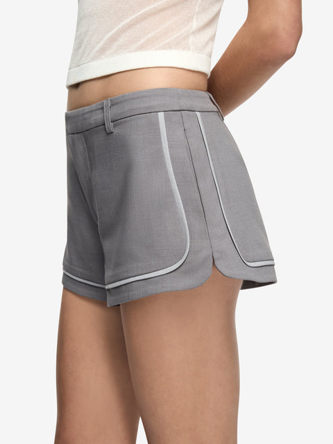 ZYLAN SHORT  - GRANITE/PALE GREY