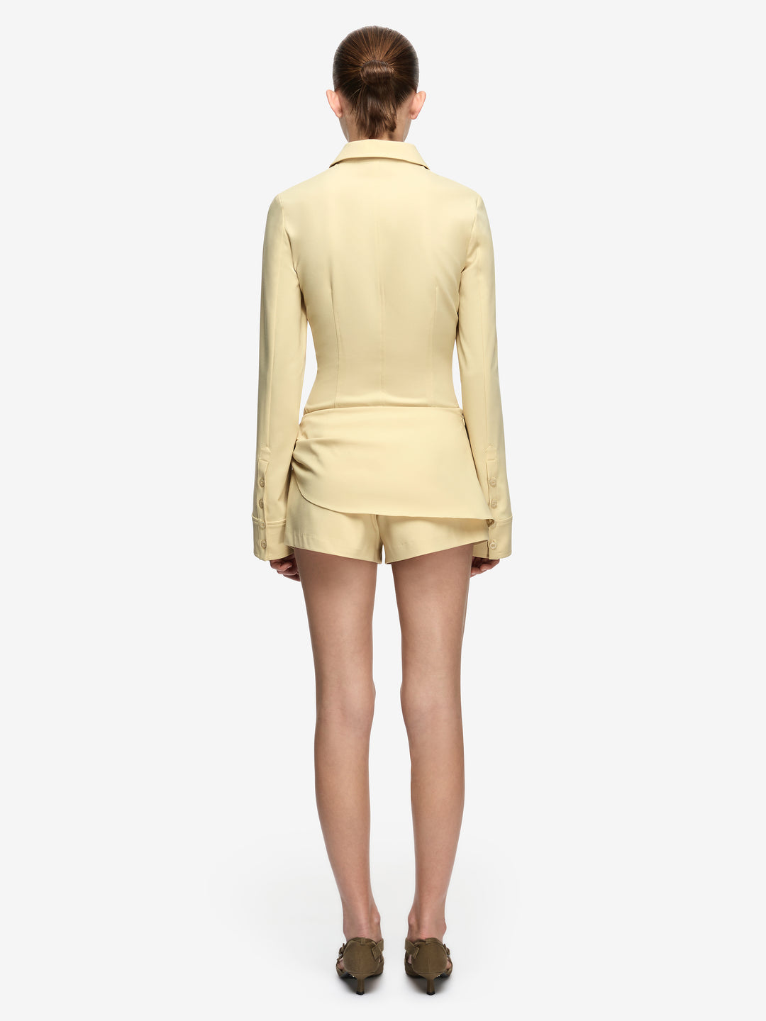 ELENORA MINI SKORT - STRAW