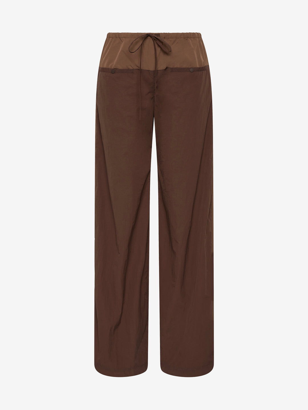 LANEY FOLD PANT - CHOC/COFFEE