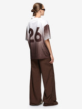 ZELIA JERSEY T-SHIRT - BITTER CHOC OMBRE