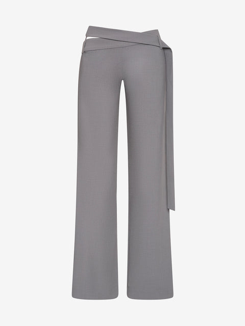 ZYLAN BELT PANT - GRANITE