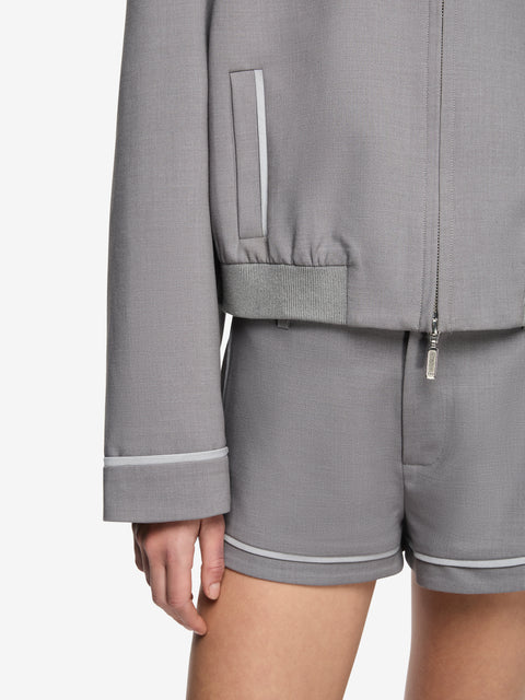 ZYLAN JACKET - GRANITE/PALE GREY