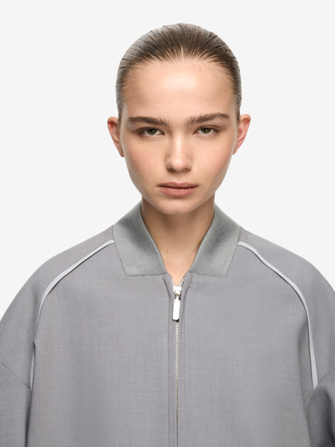 ZYLAN JACKET - GRANITE/PALE GREY