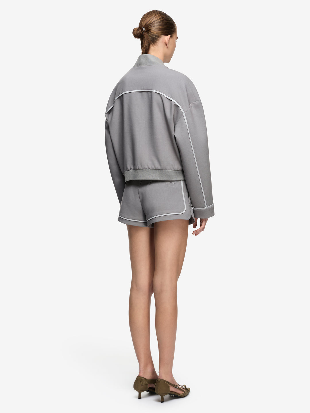 ZYLAN JACKET - GRANITE/PALE GREY