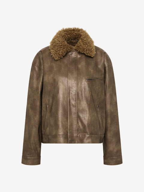 DAWSON BOMBER - OLIVE