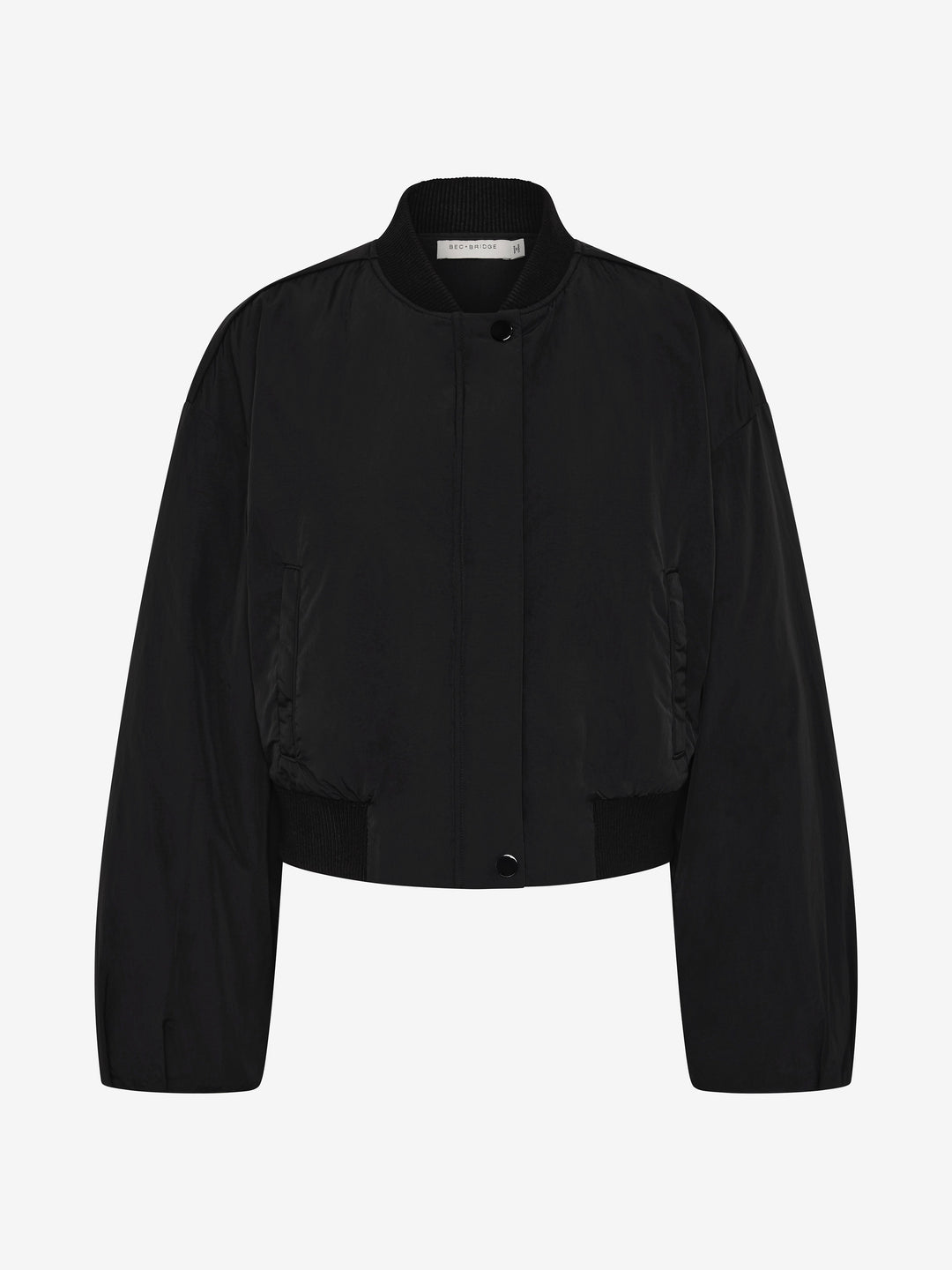 BASTIEN BOMBER JACKET - BLACK