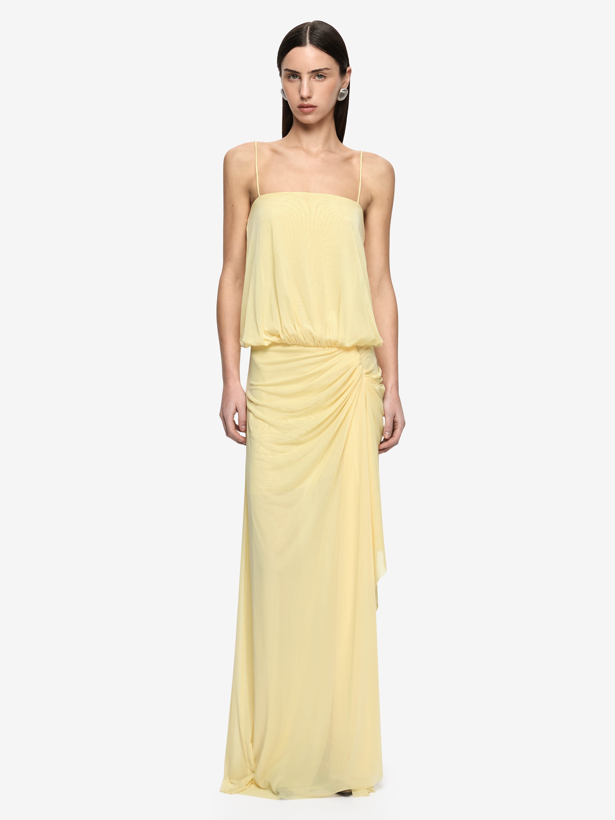 KORA BLOUSON MAXI DRESS