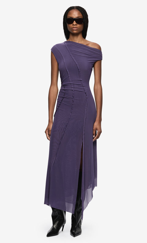DELILA MAXI DRESS - AMETHYST