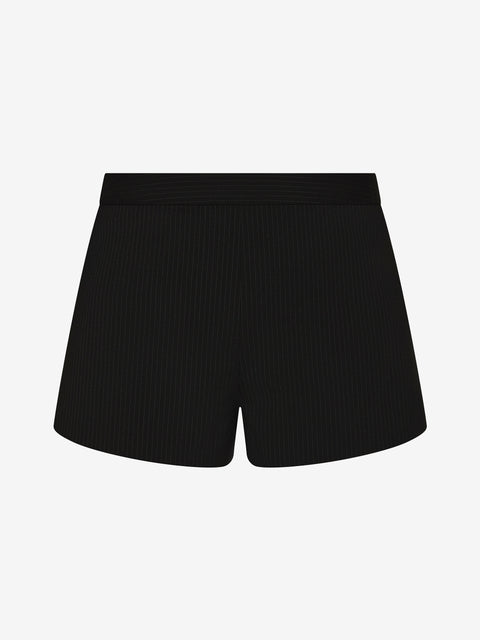 MARCELLI SHORT - BLACK/WHITE STRIPE