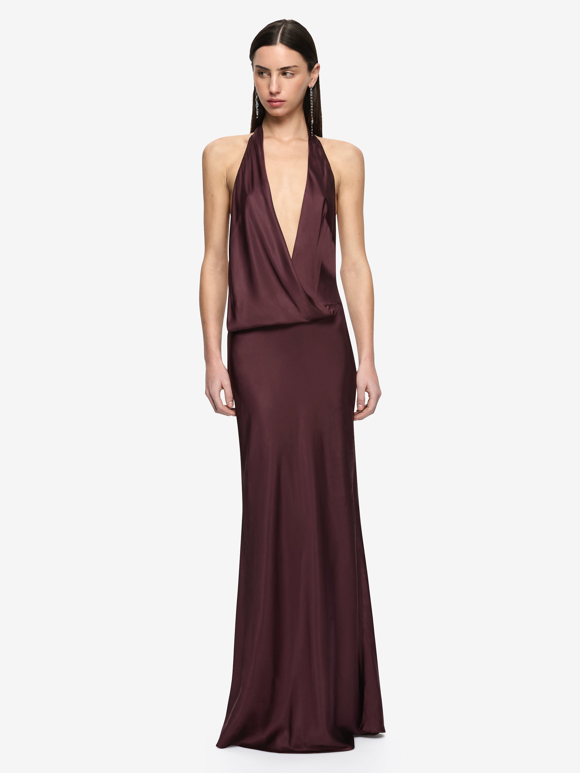 MYA V MAXI DRESS