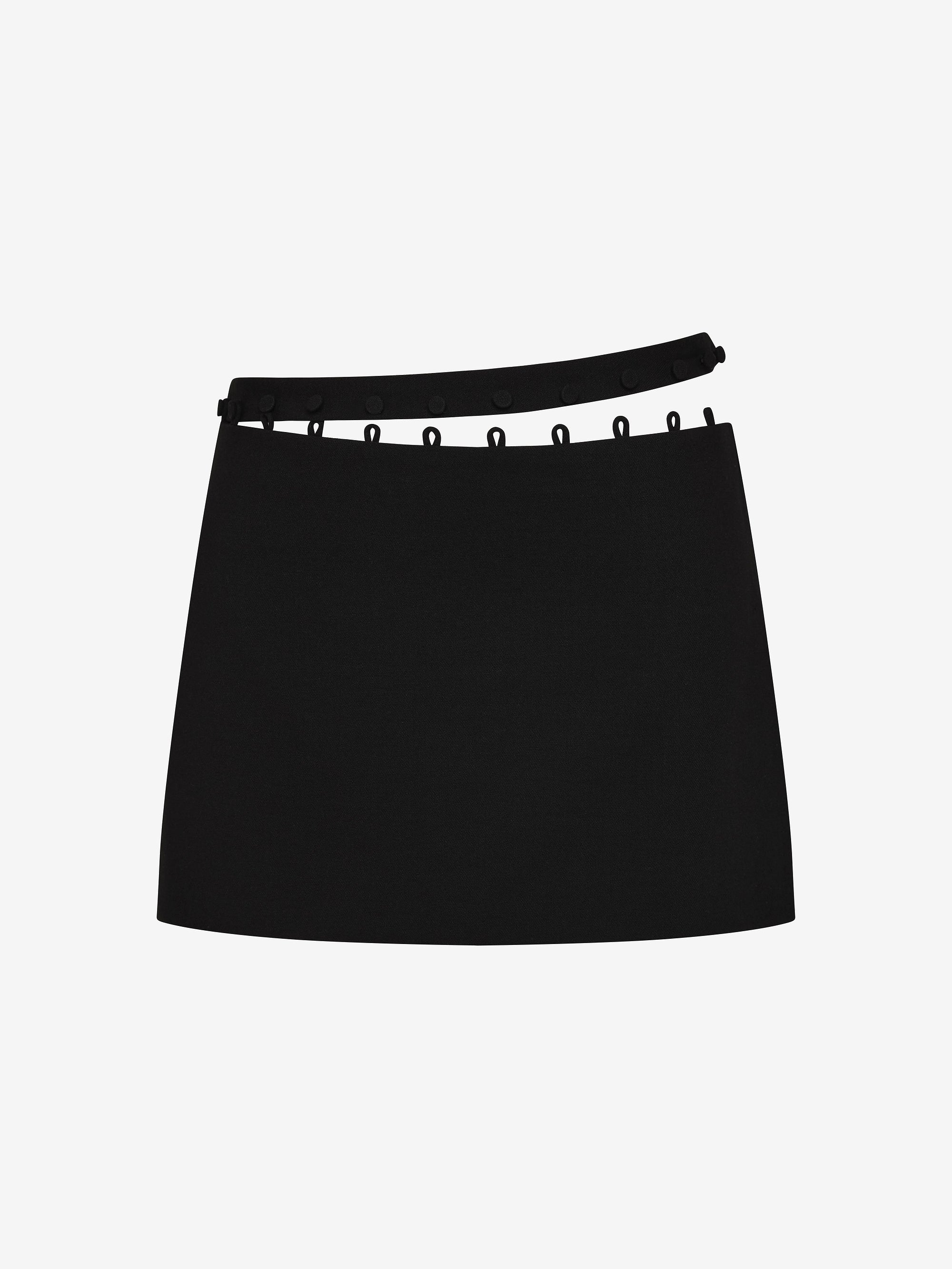 MOR MINI SKIRT - BLACK – BEC + BRIDGE US