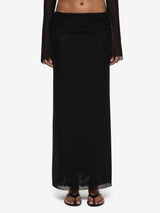 EVA MAXI SKIRT - BLACK