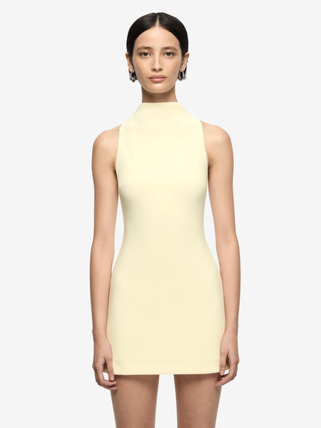bec and bridge yellow mini dress GEMMA RACER Blind hem finish Color:Raspberry Features:Elastic waist Lace Up Wedding Dresses