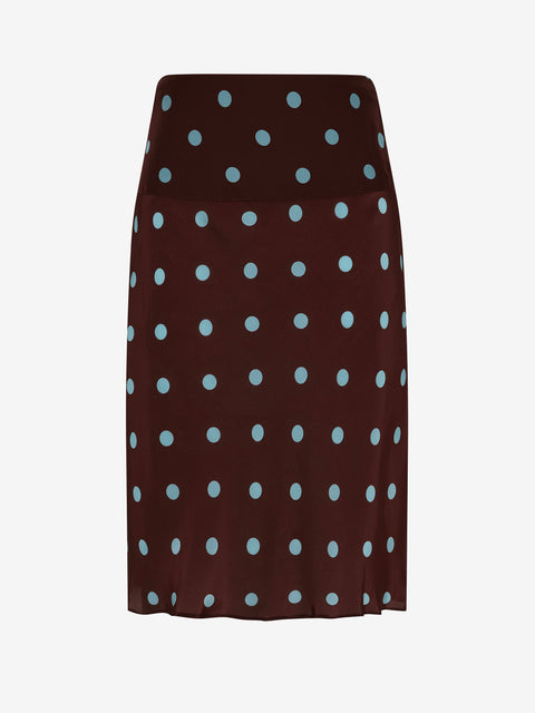 MATHILDE MIDI SKIRT - POLKA DOT