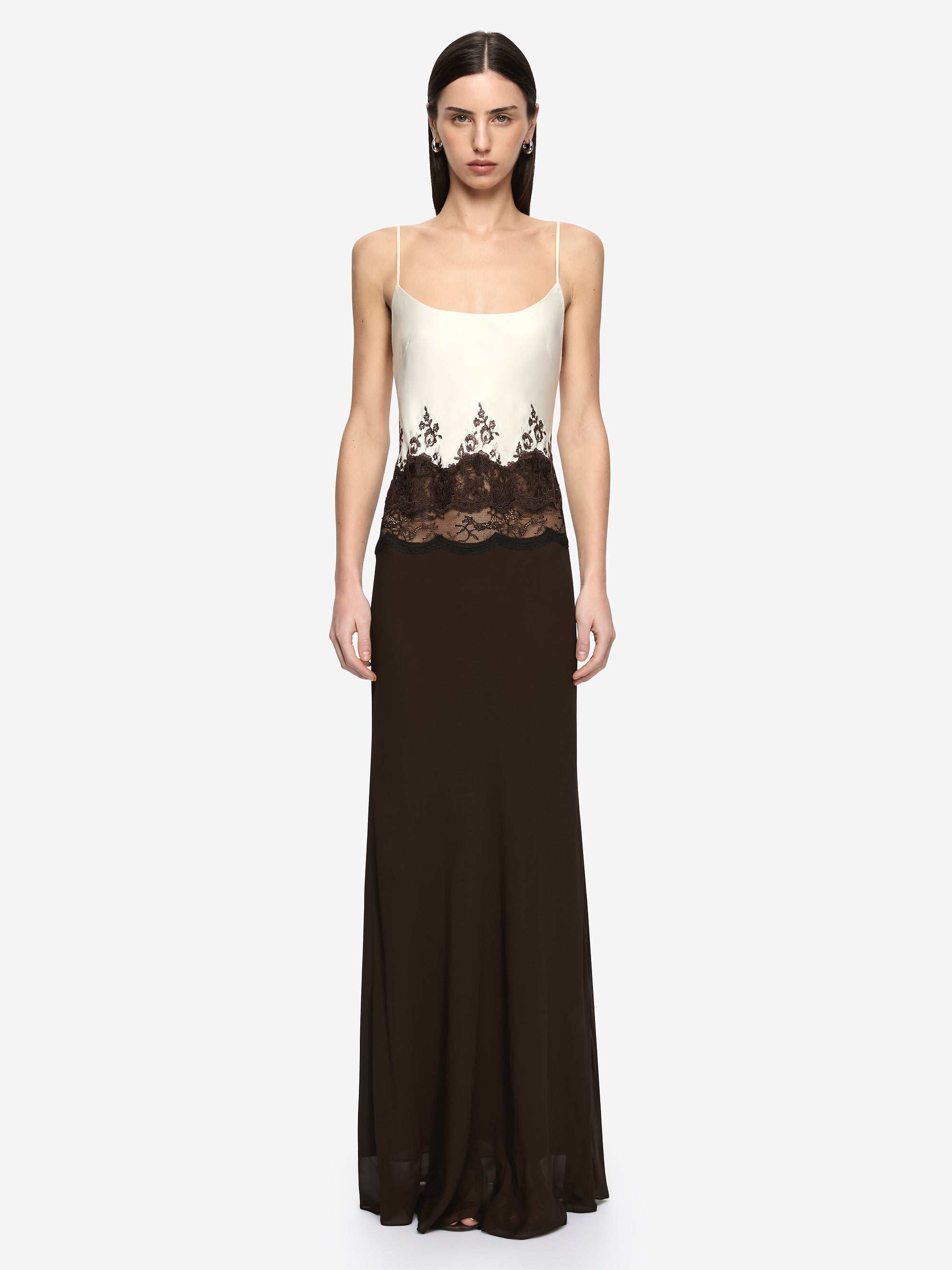 ORSINA SCOOP MAXI DRESS