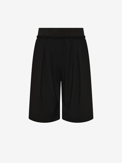 MARCELLI LONG SHORT - BLACK/WHITE STRIPE