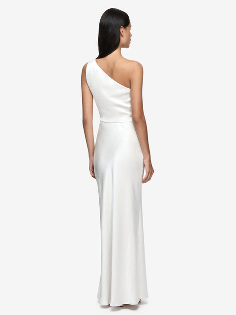 THE DREAMER ASYM DRESS - IVORY