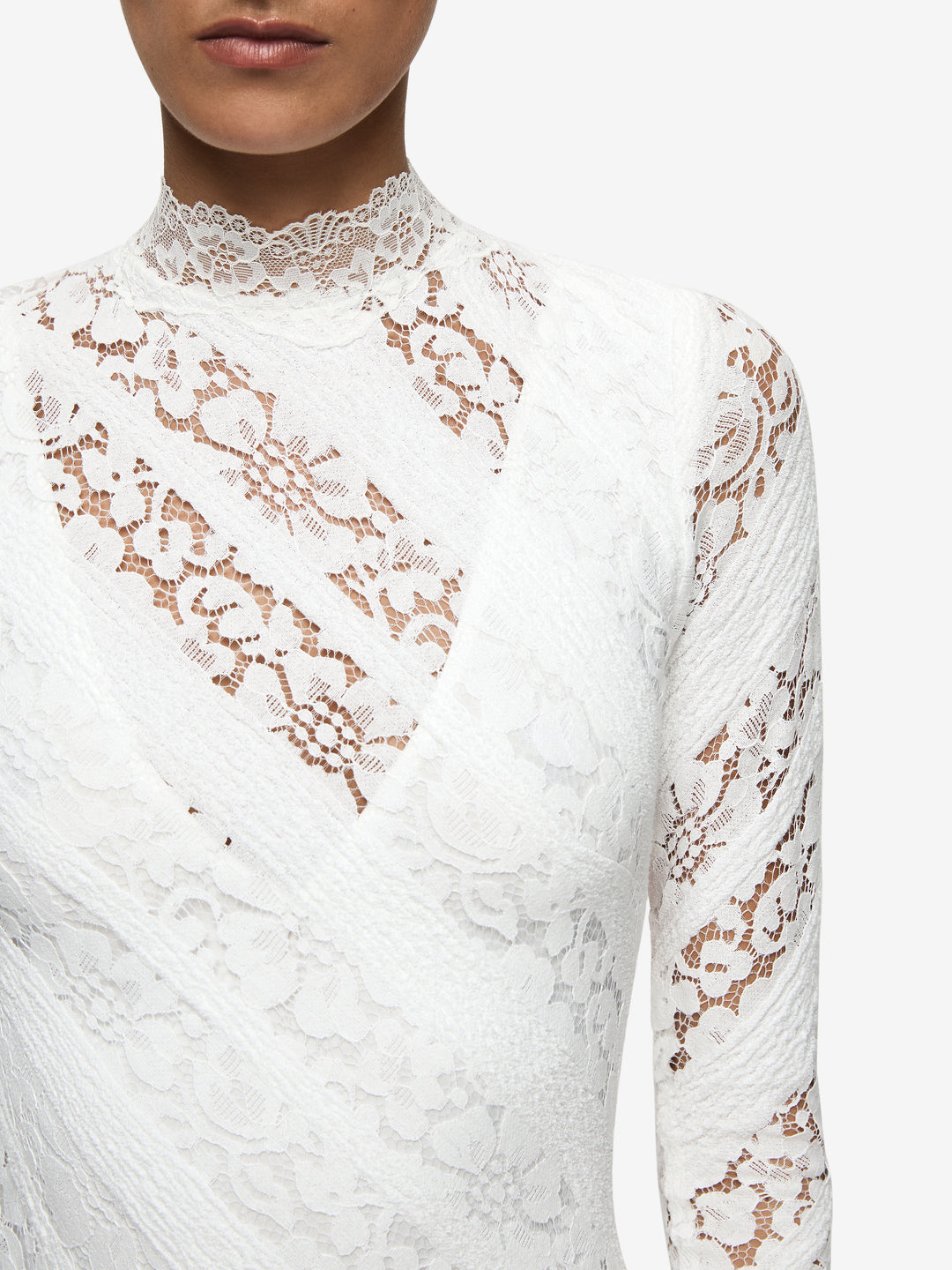 Henrietta LONG Sleeve GOWN - White - 0 Henrietta LONG Sleeve GOWN - White - 0