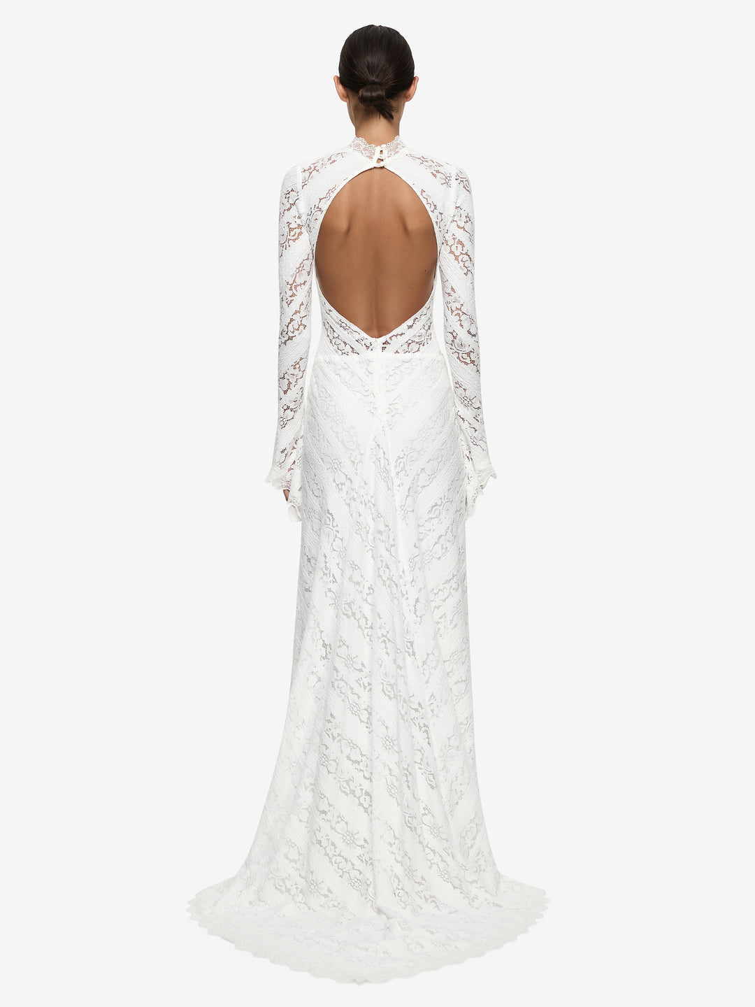 Henrietta LONG Sleeve GOWN - White - 0 Henrietta LONG Sleeve GOWN - White - 0