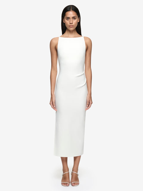 BE MINE TUCK DRESS - IVORY