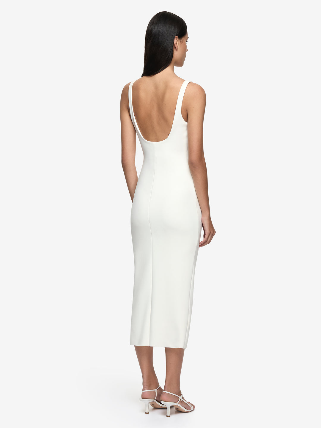 Be Mine Square Neck Dress in Ivory
