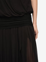 JASMIN V MAXI DRESS - BLACK