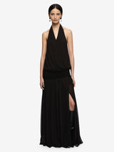 JASMIN V MAXI DRESS - BLACK