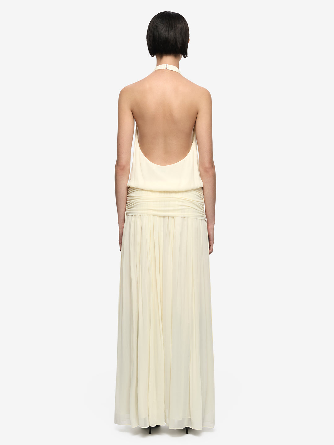JASMIN V MAXI DRESS - LEMON SORBET