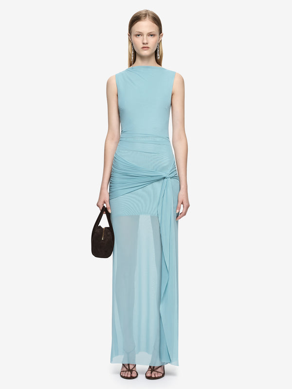 Cedar City Maxi Dress in Ice Yellow