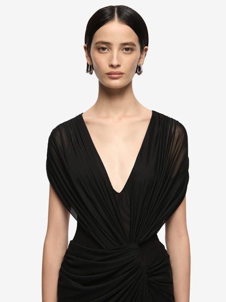 Melanie Asym Maxi Dress in Black - BEC + BRIDGE BEC + BRIDGE US Melanie Asym Maxi Dress in Black - BEC + BRIDGE BEC + BRIDGE US
