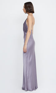 LORELAI V MAXI DRESS - LAVENDER ASH