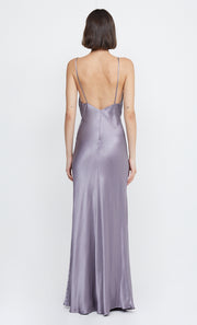 LORELAI V MAXI DRESS - LAVENDER ASH