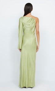KAI ASYM MAXI DRESS - PEAR