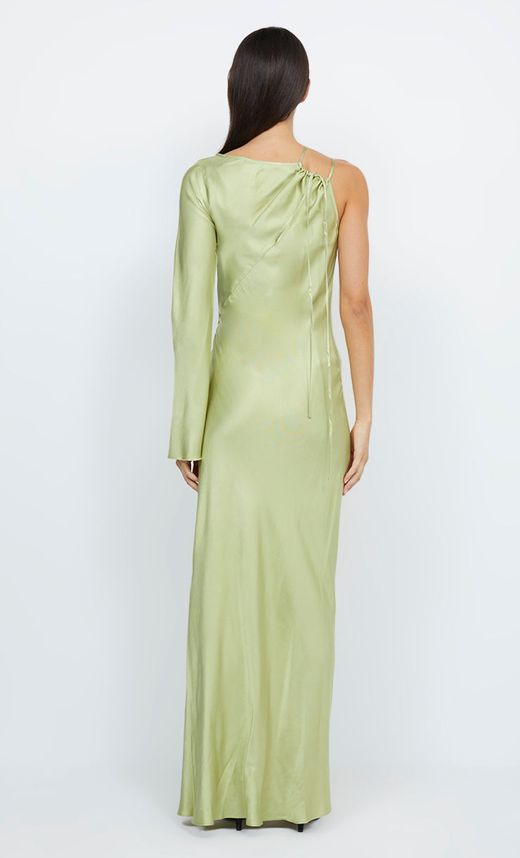KAI ASYM MAXI DRESS - PEAR