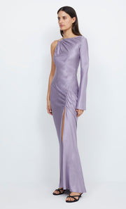 KAI ASYM MAXI DRESS - ASH LILAC